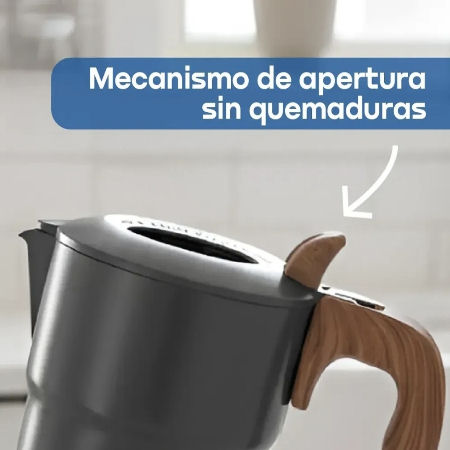 CAFETERA ITALIANA DE DISEÃ‘O WAGGS CAFE 995 SKU 1551/1550 300ML NEG/VER